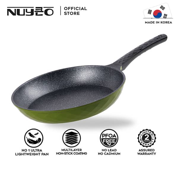 NUYEO NAMU Series Non-Stick Marble Coating Frying Pan (26cm/28cm/30cm)